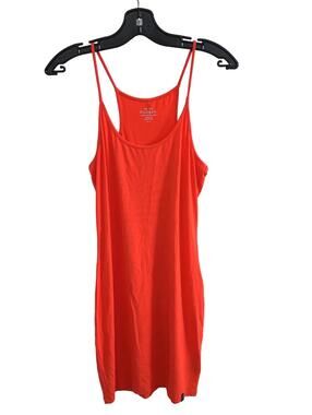 EUC Rudsak Serena Women's Orange Mini Strech Sleeveless Dress - Size M